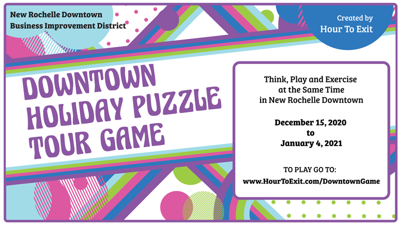 Downtown Holiday Puzzle Tour Game