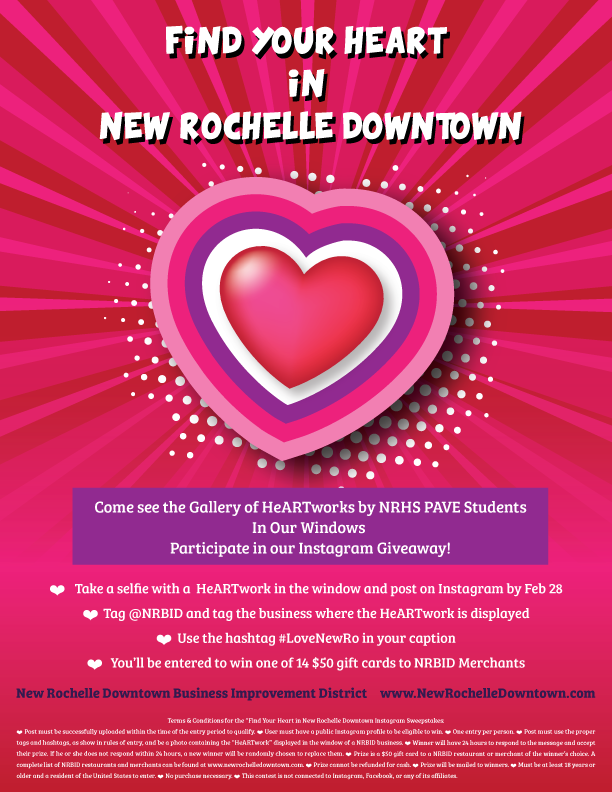 Find Your Heart in New Rochelle Downtown