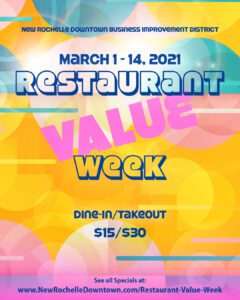 New Rochelle Downtown Restaurant VALUE Week
