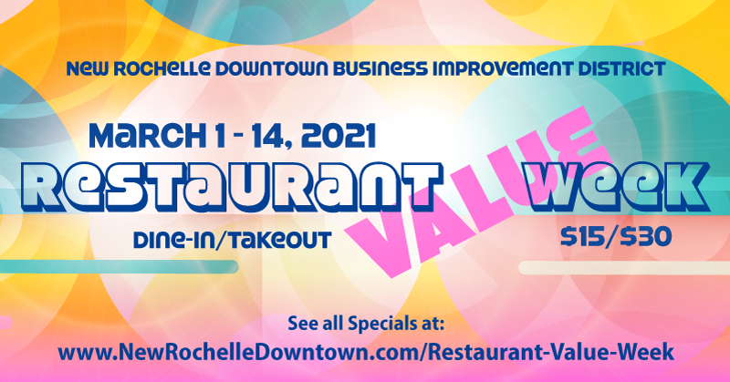 New Rochelle Downtown Restaurant Value Week