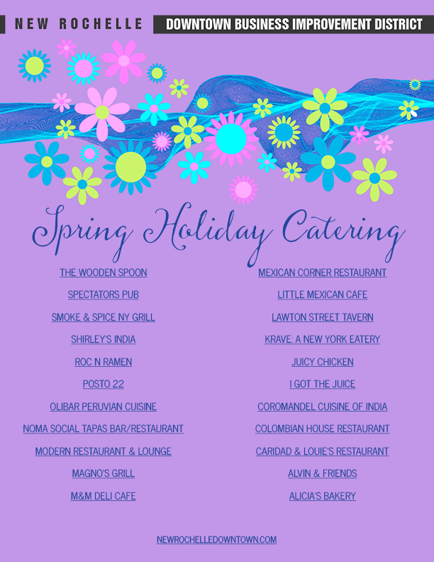 spring holiday catering