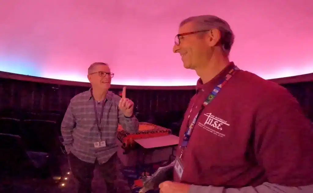 See photos from inside the New Rochelle High School planetarium