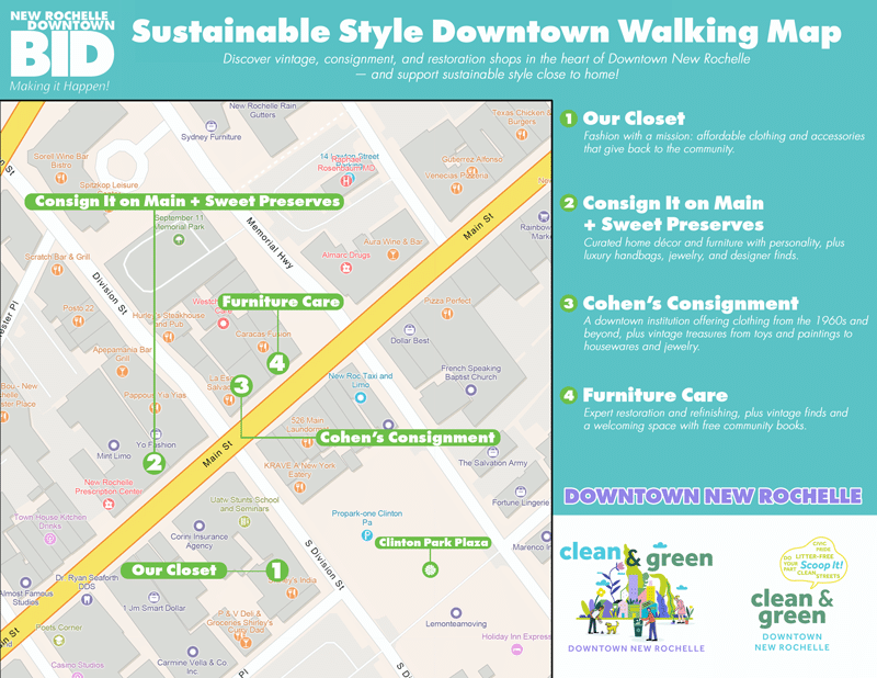 Sustainable Downtown Map