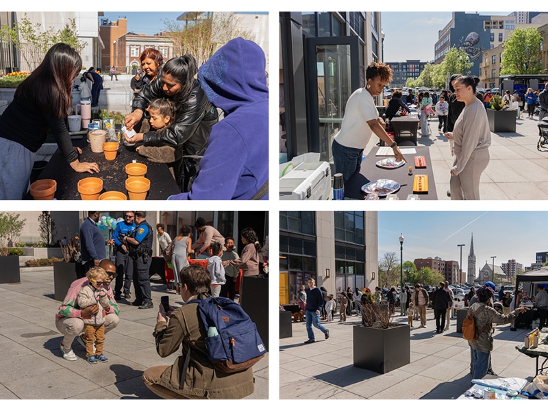 A great turnout for Earth Week in Downtown New Rochelle!