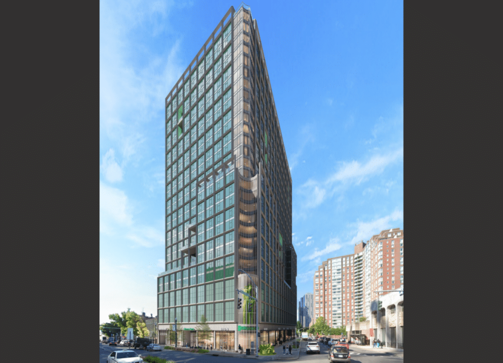 Rendering Revealed For 414-Unit Tower at 260 North Avenue in New Rochelle, Westchester County